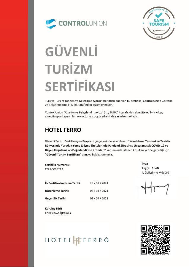 Turk Inn Ferro Hotel Bursa Esterno foto